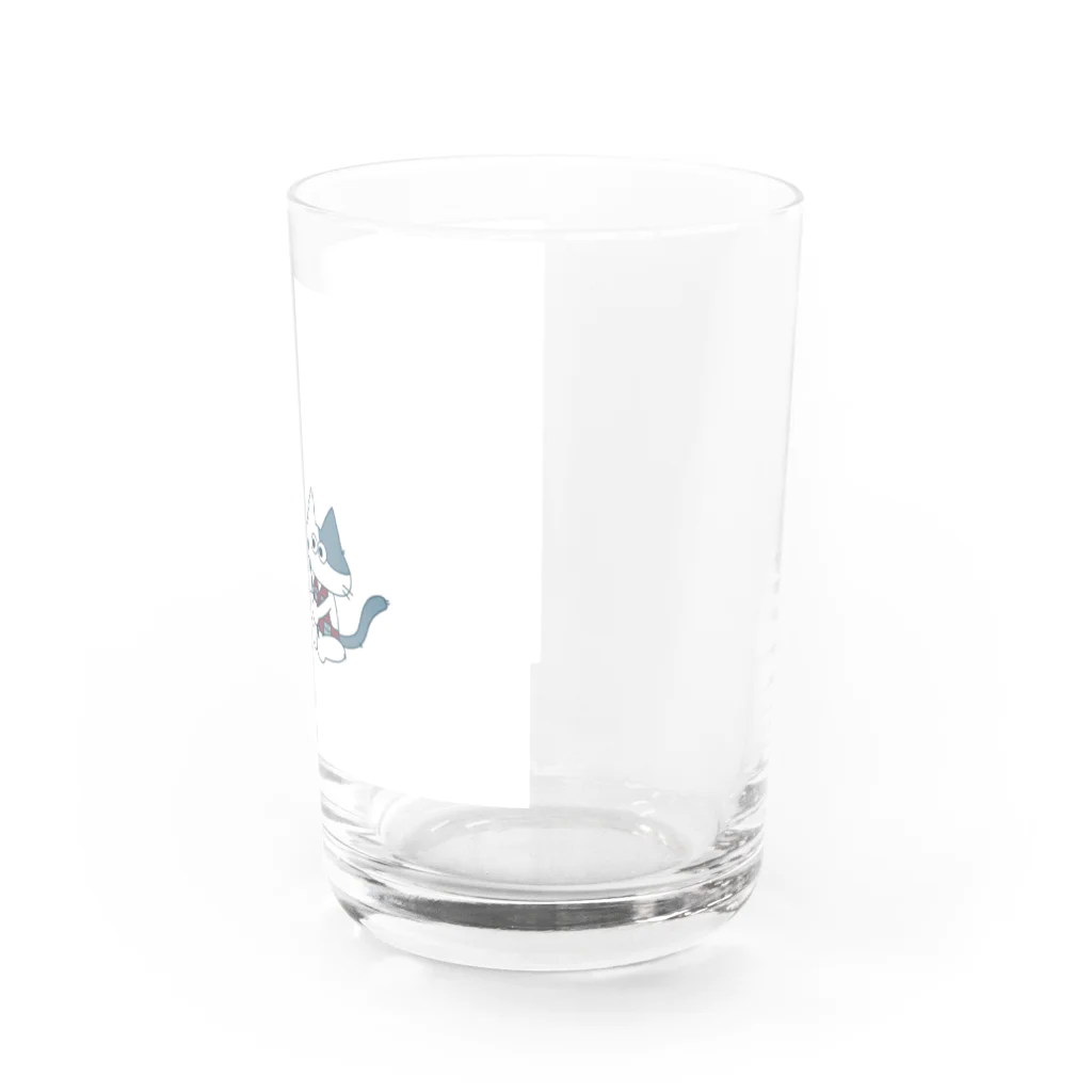 pomtoftonのFishing Cat  Water Glass :right