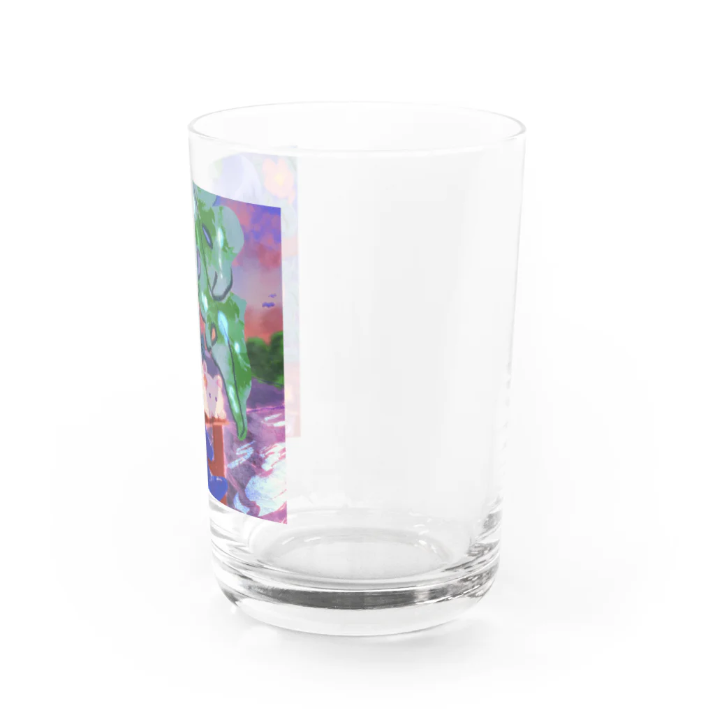 もふおみの初夏の雨上がり Water Glass :right