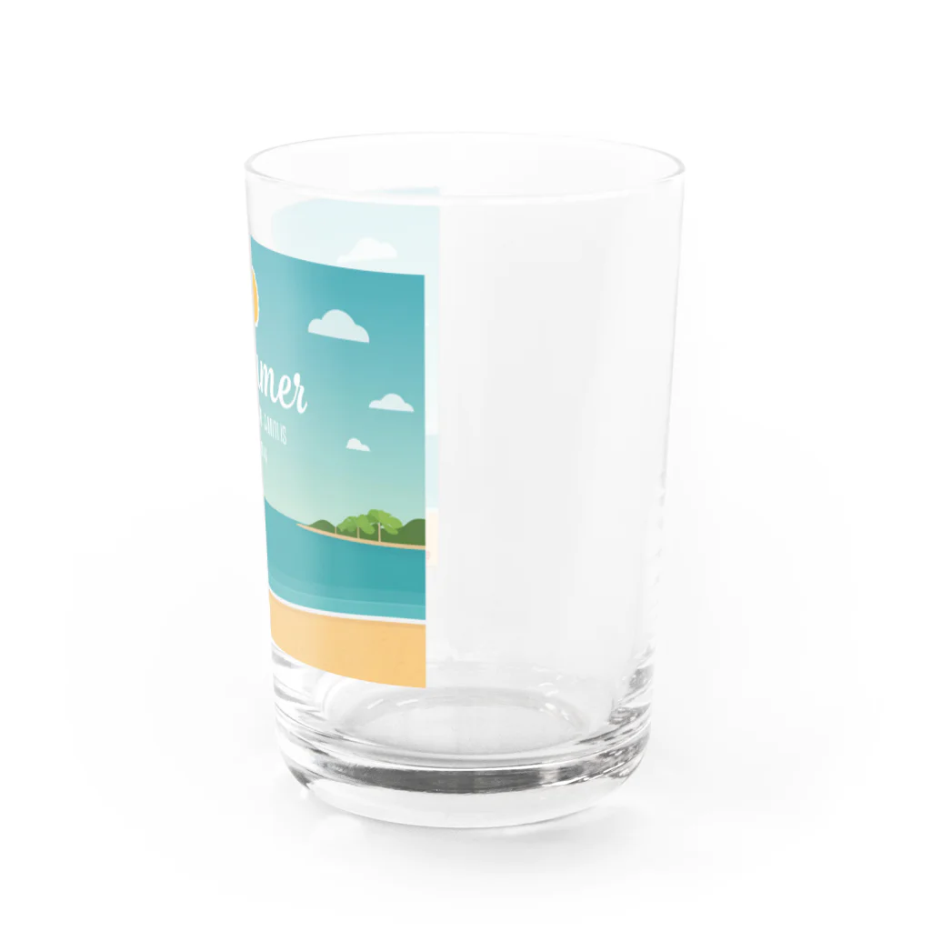 山田綾の夏！Summer！ Water Glass :right