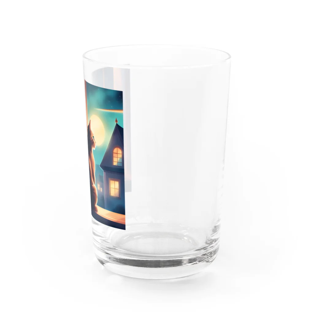 force-11za28の窓辺に佇む猫 Water Glass :right