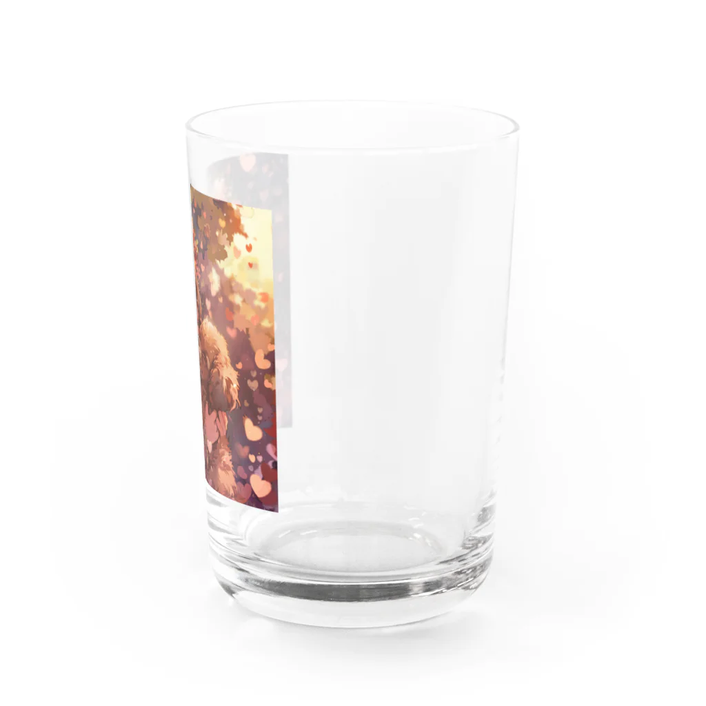 AQUAMETAVERSEの愛犬の愛心温まる愛情　なでしこ1478 Water Glass :right