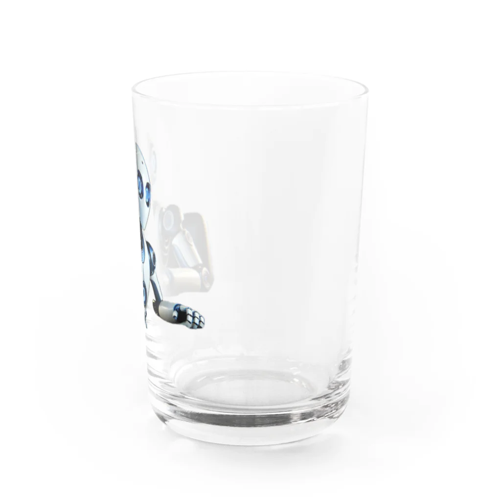 ETOWA_TOWAの未来都市の監視センターで働くルクス Water Glass :right