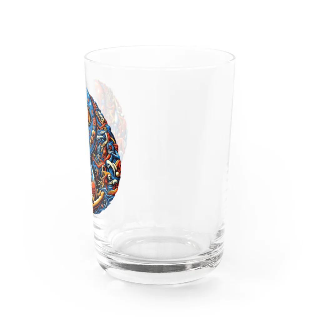 ぴくちゃー55のDisorder and Irregularity Water Glass :right