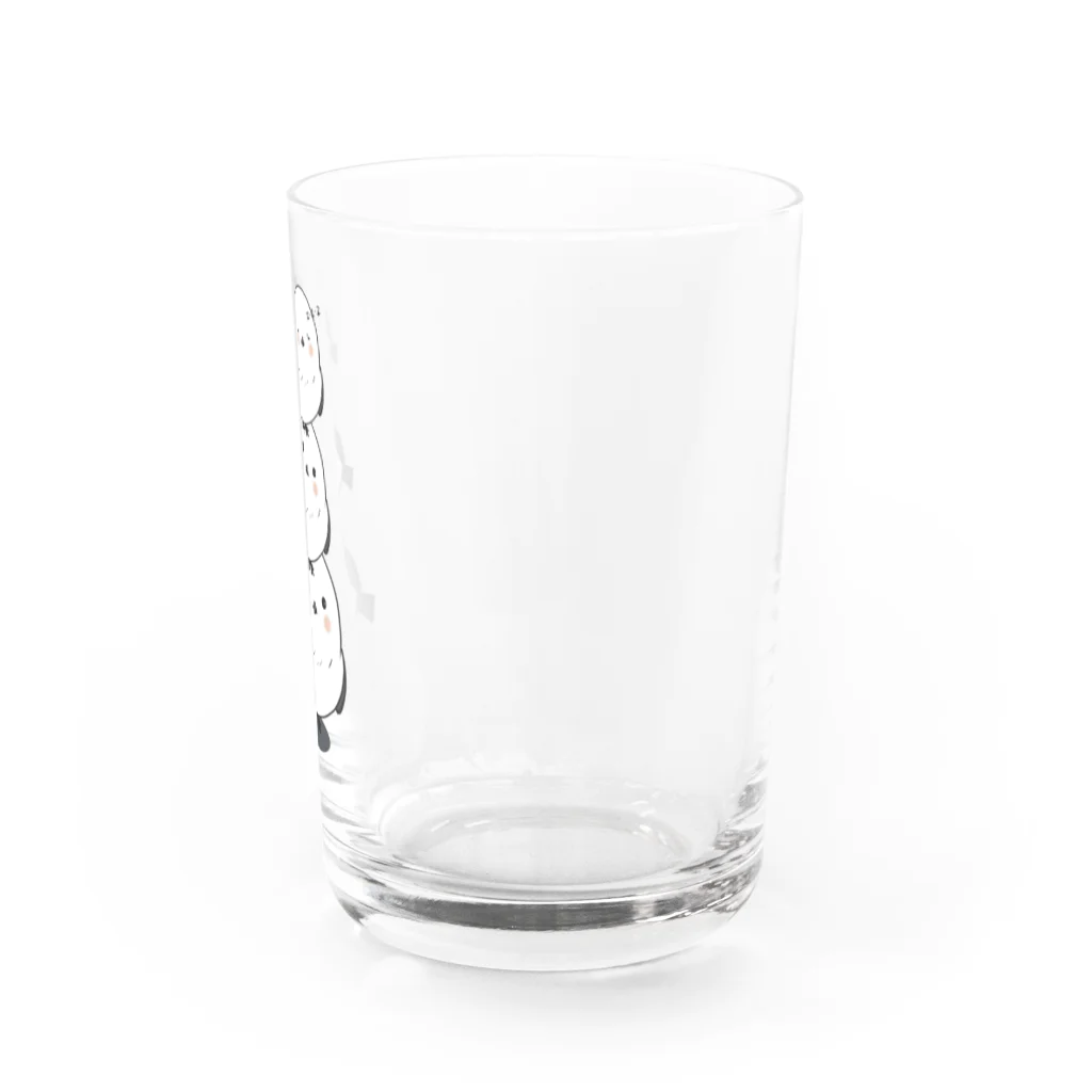 chicodeza by suzuriのシマエナガタワー Water Glass :right