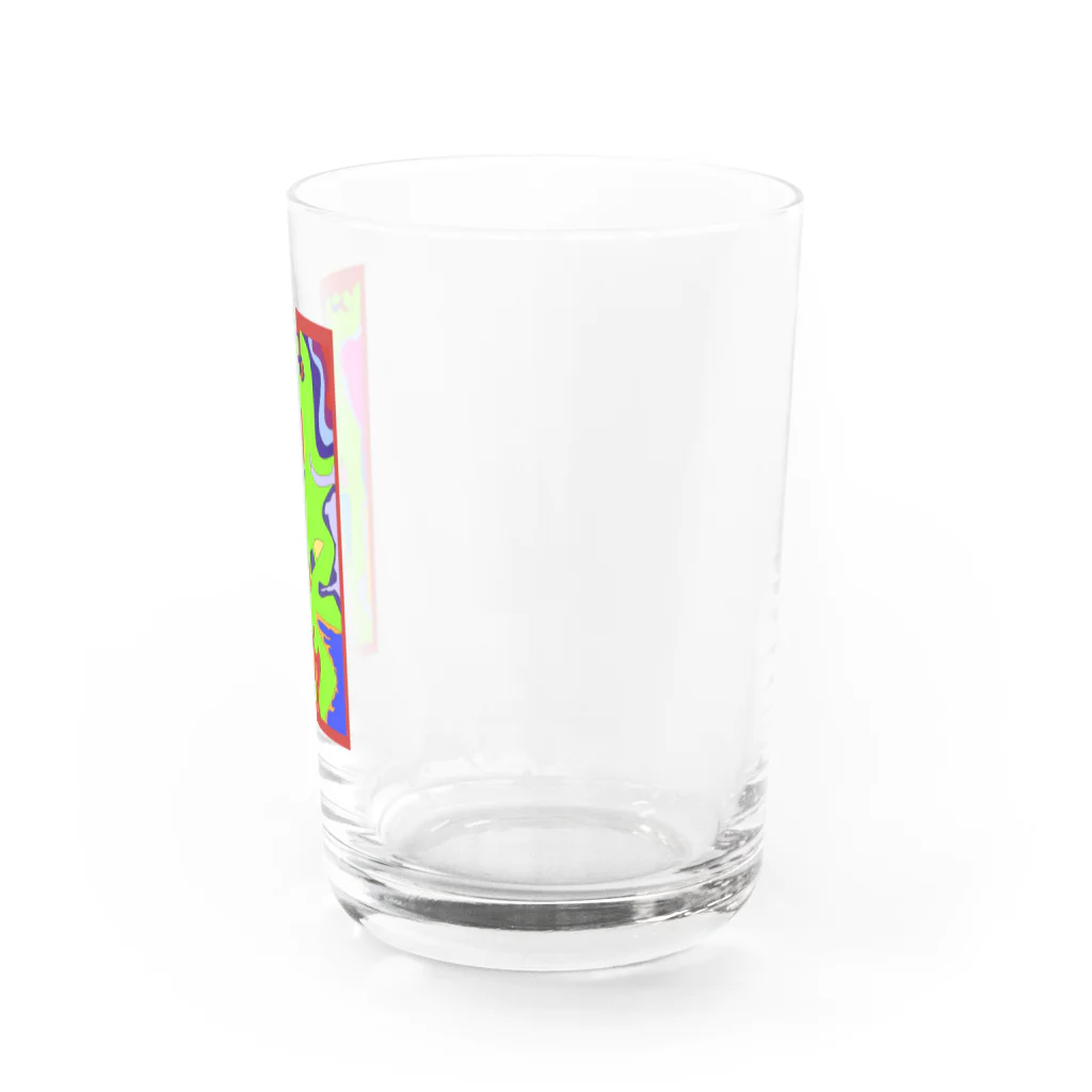 サブカルビジネスセンター尼崎のピースサイン Water Glass :right