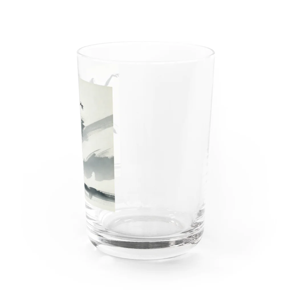 endo-6754の水墨×バレエ Water Glass :right