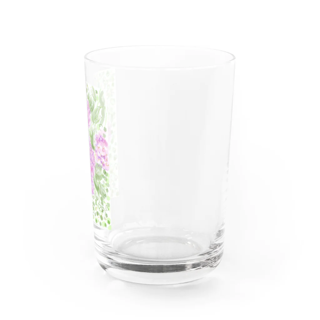 totoartの紫陽花 Water Glass :right