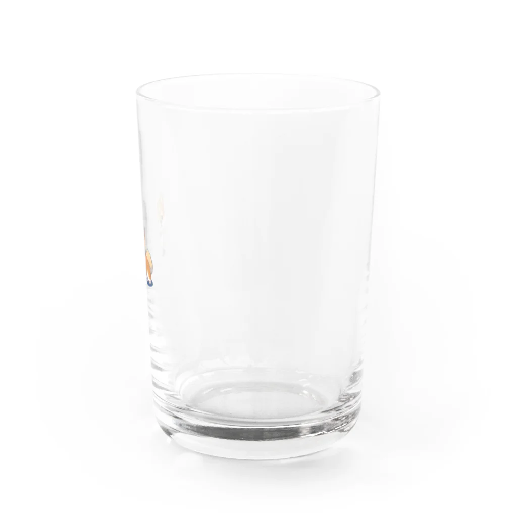 ニャタたち＆わん吉たちのわんちゃ Water Glass :right