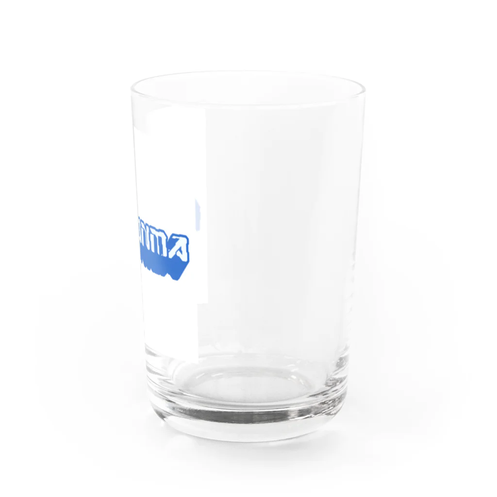 taro199300のカゴンマ　鹿児島弁　Tシャツ Water Glass :right