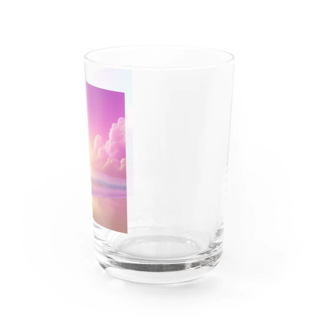 chan-takehaniの夢幻の夕暮れ Water Glass :right