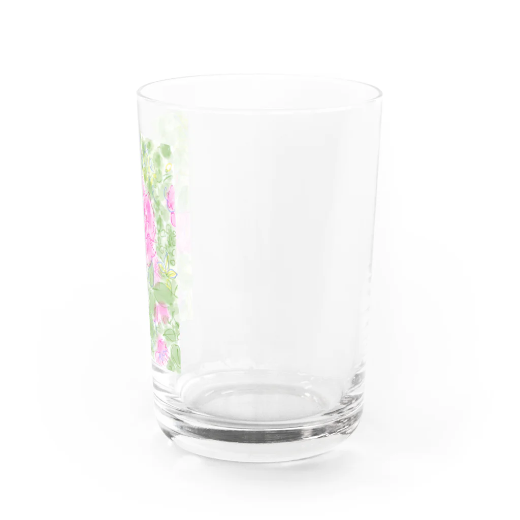 totoartのバラとツボミ Water Glass :right