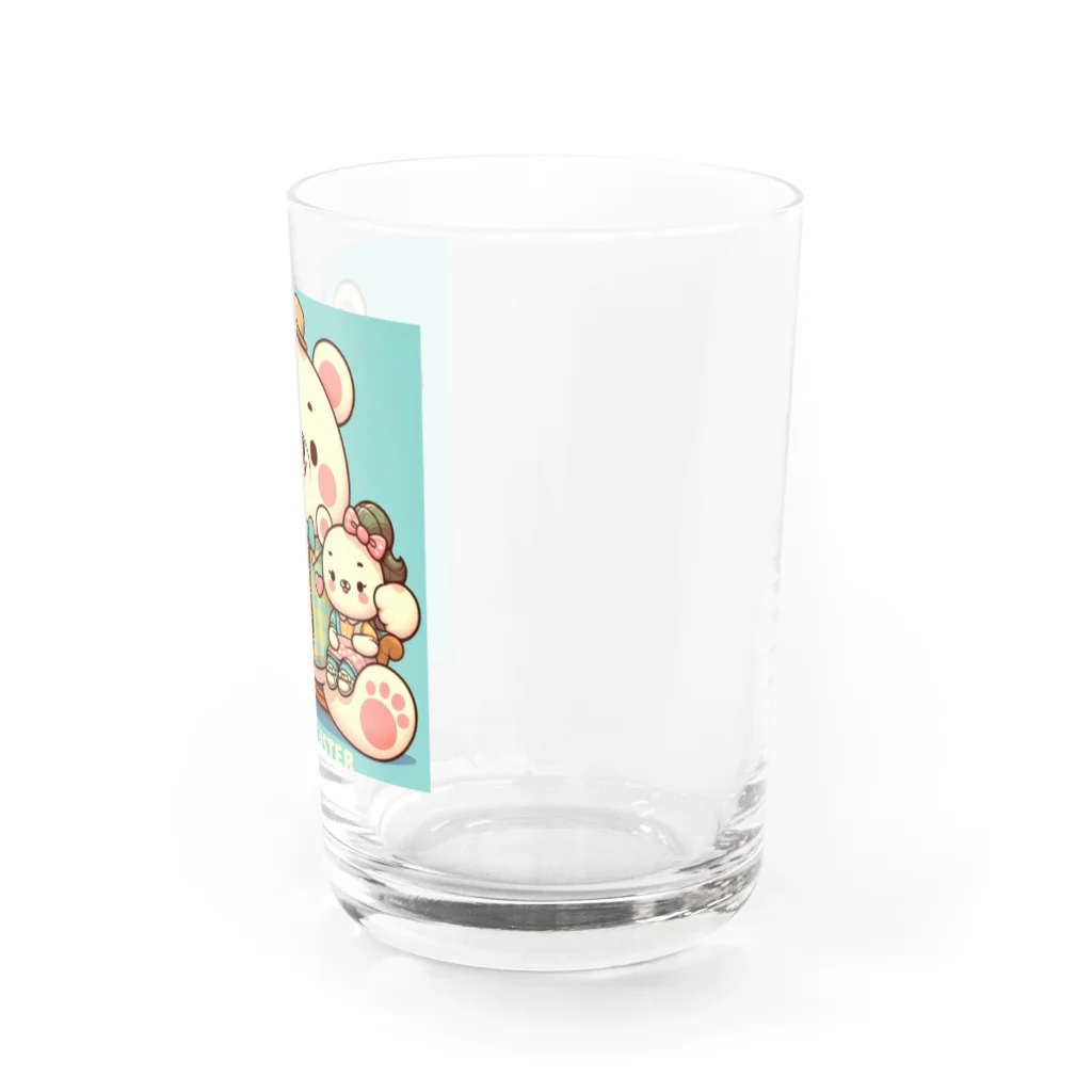 masayang12のクマさん Water Glass :right