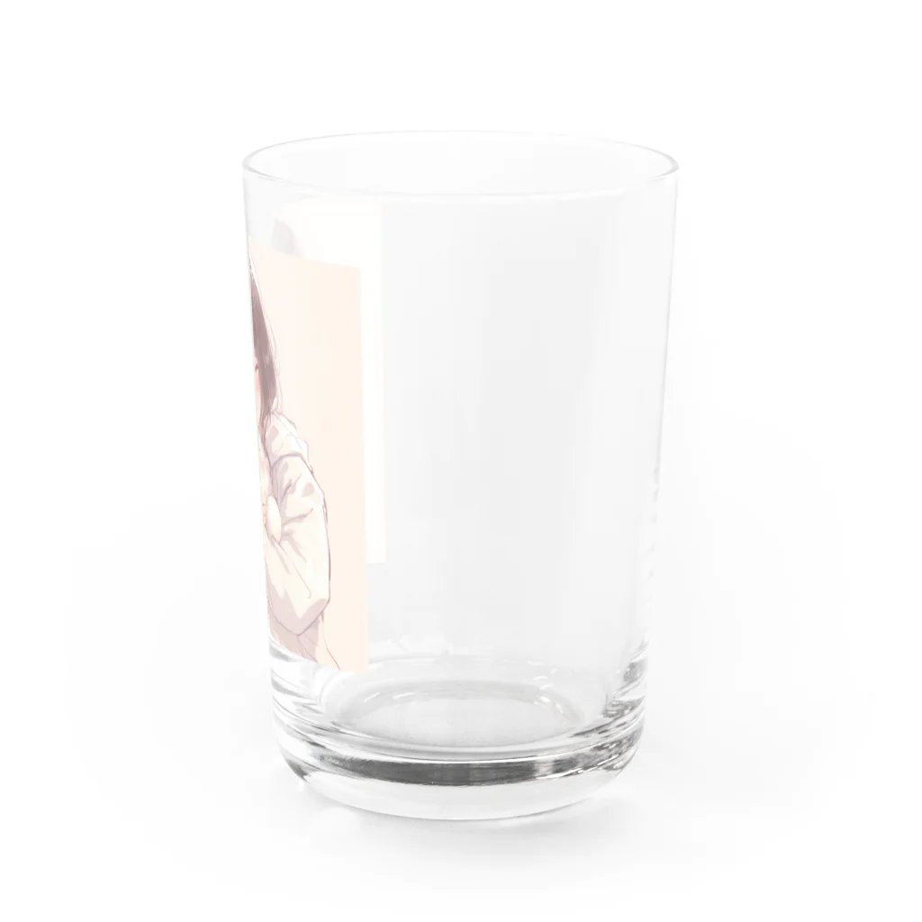 大切な君とのふとい猫 Water Glass :right