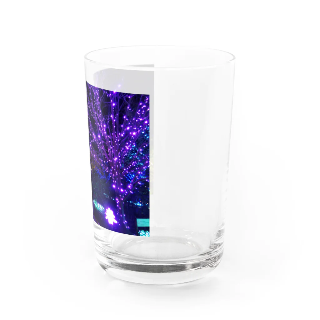 morinoyouseiのキラキラ輝くイルミネーションの世界 Water Glass :right