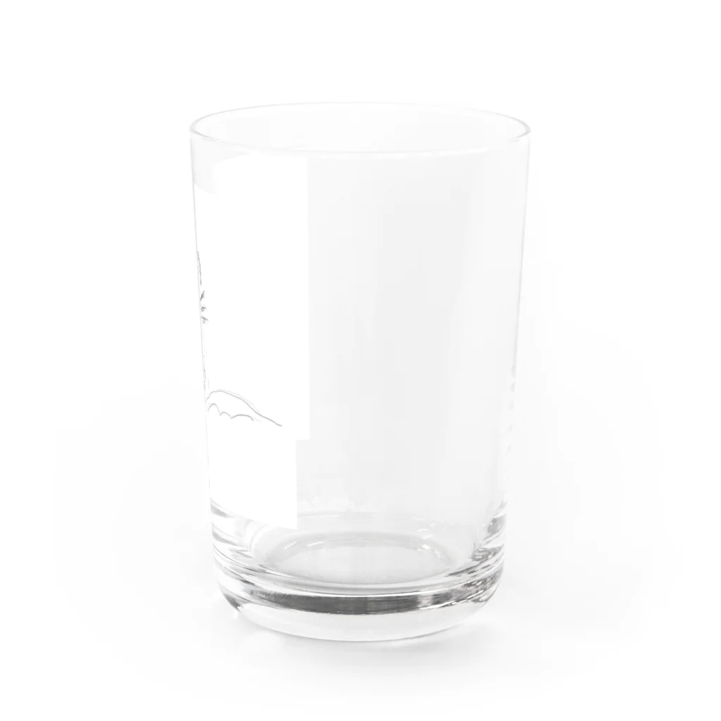 Aki11の震えるオコジョ君 Water Glass :right