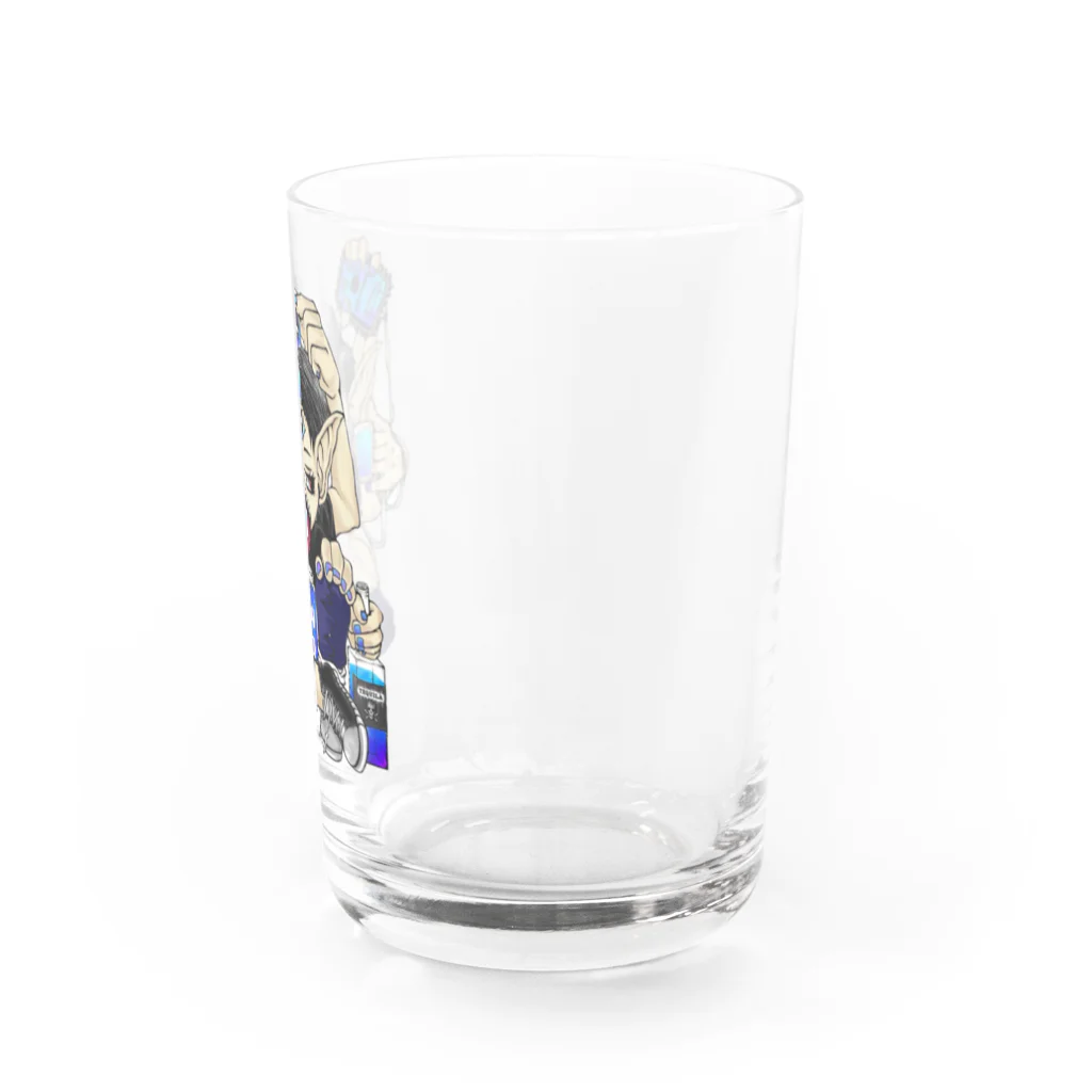  7:42のぐいぐい3つ目くん Water Glass :right