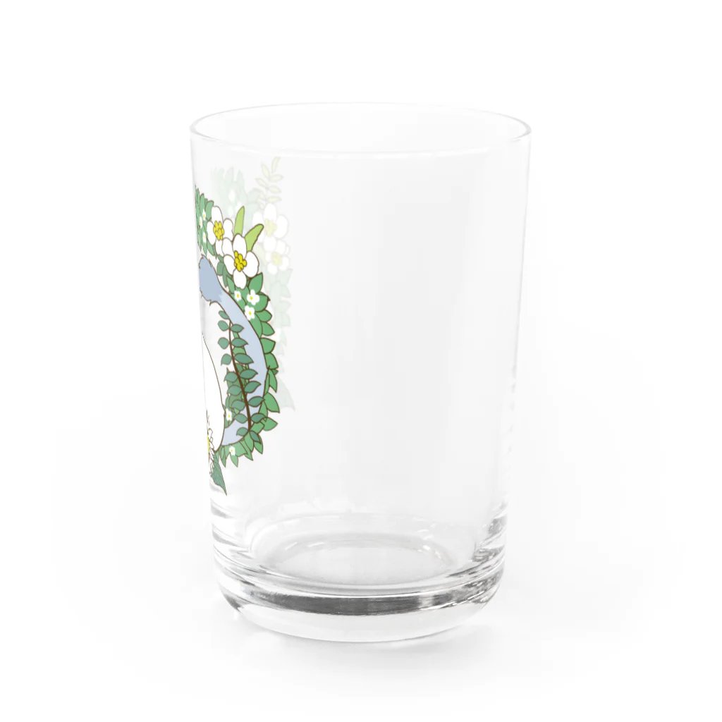 Lichtmuhleのデグーとグリーンリース Water Glass :right