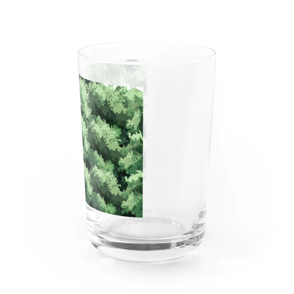 atelier_lapislazuliの茂み Water Glass :right