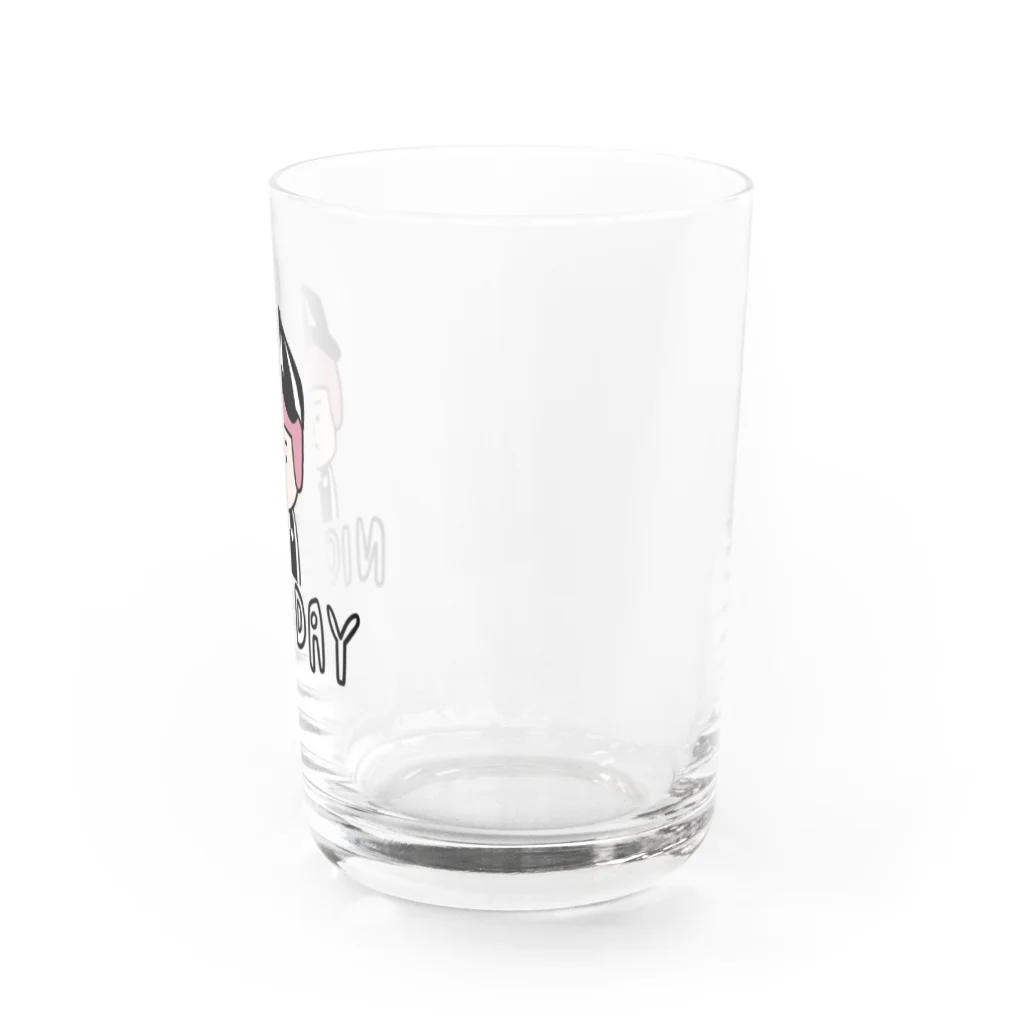 zuckeyのヘルメット子 Water Glass :right