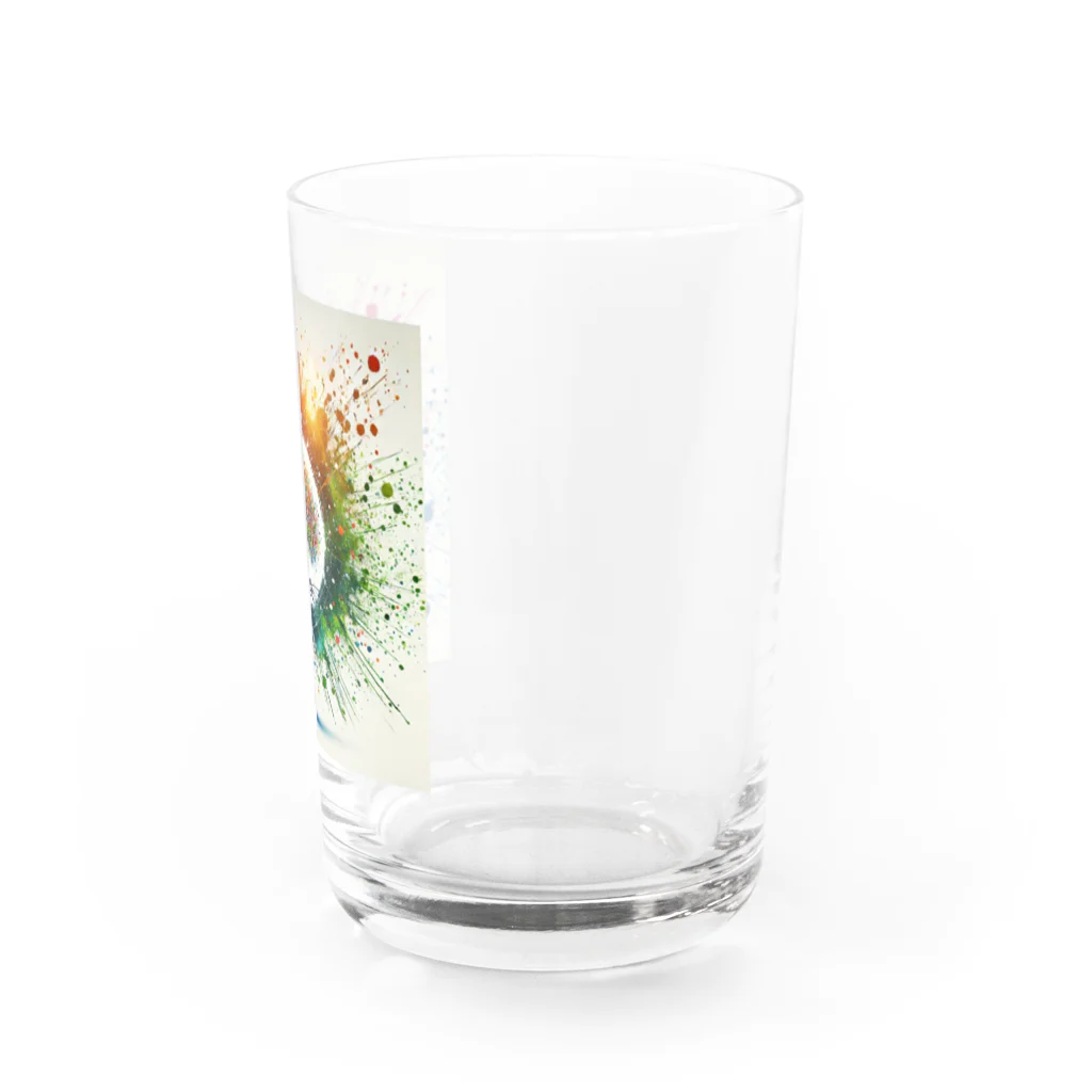 pyoromalの絵具が垂れちゃった・・・ Water Glass :right