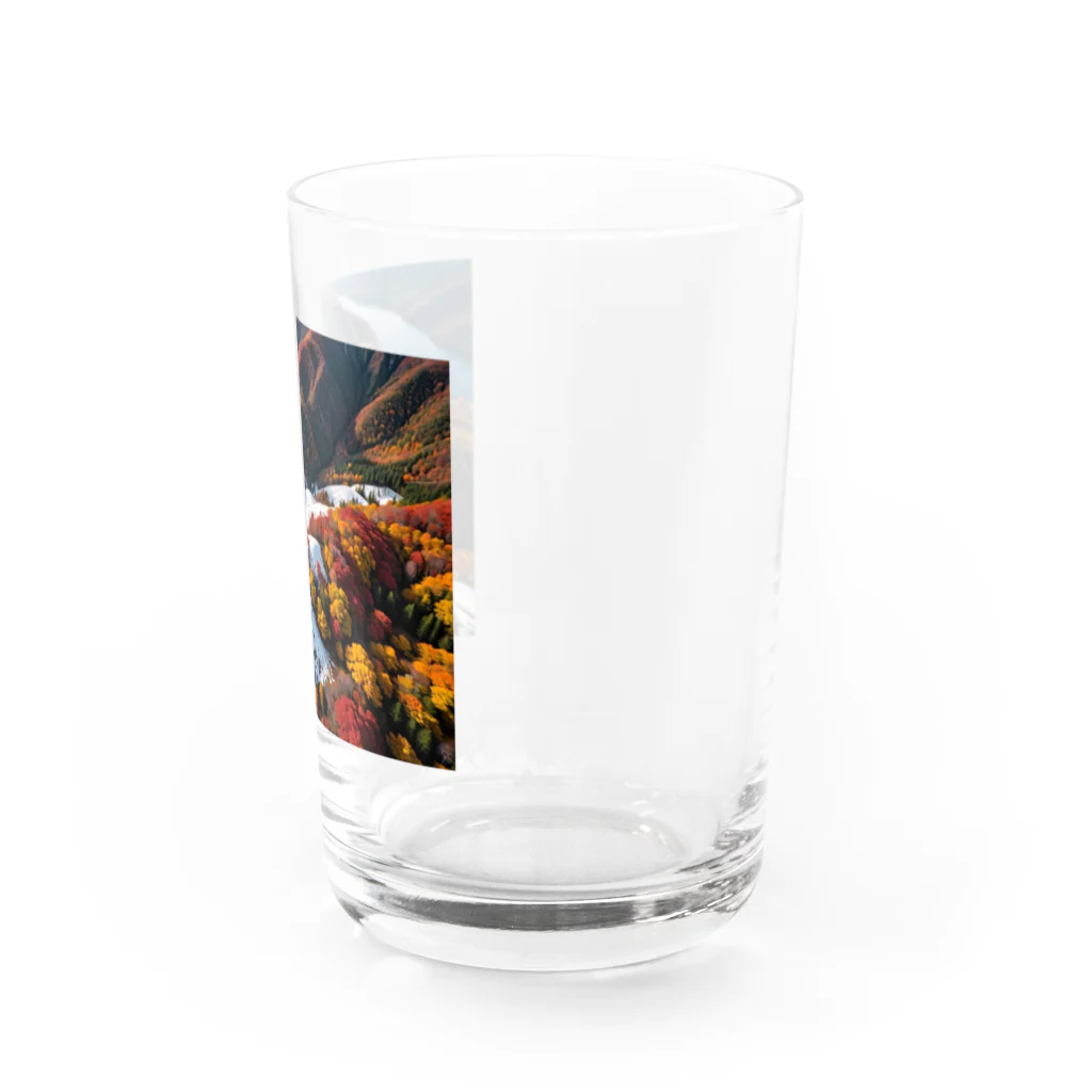 studio eizoの京都の紅葉 Water Glass :right