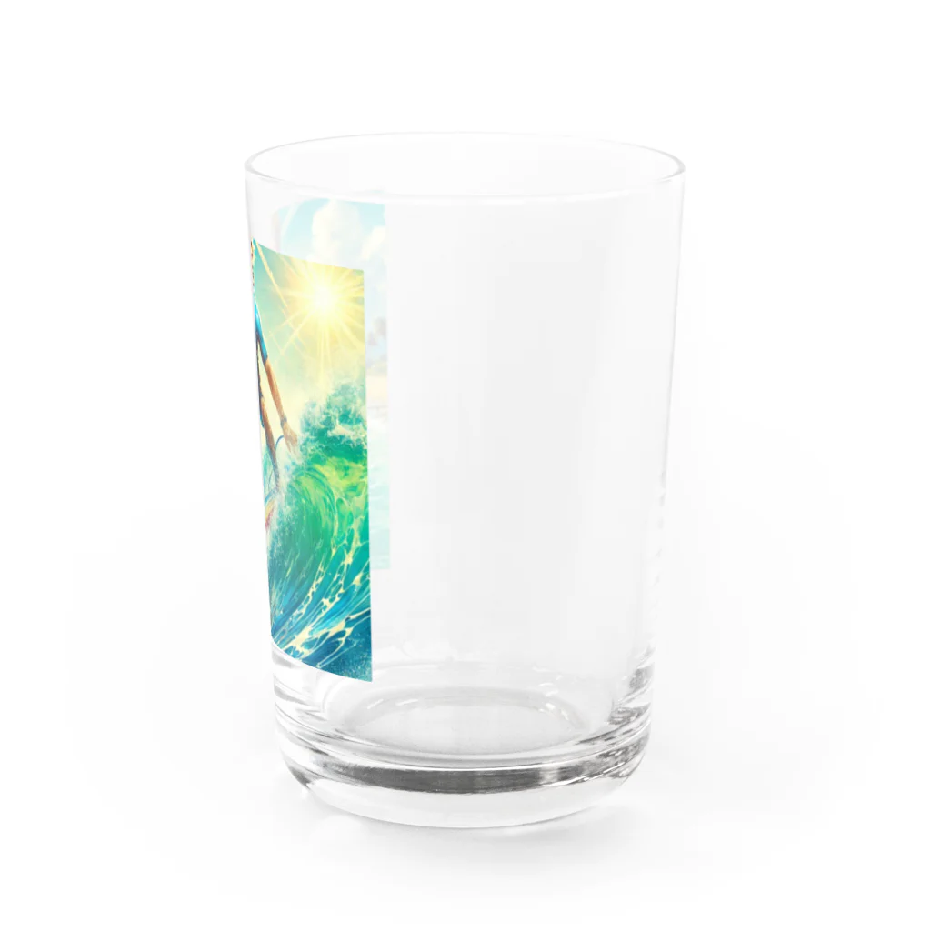 mitsuhiroのサーフィン男子 Water Glass :right