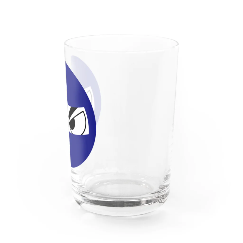 Tossy's colorの【忍び】青忍者 Water Glass :right