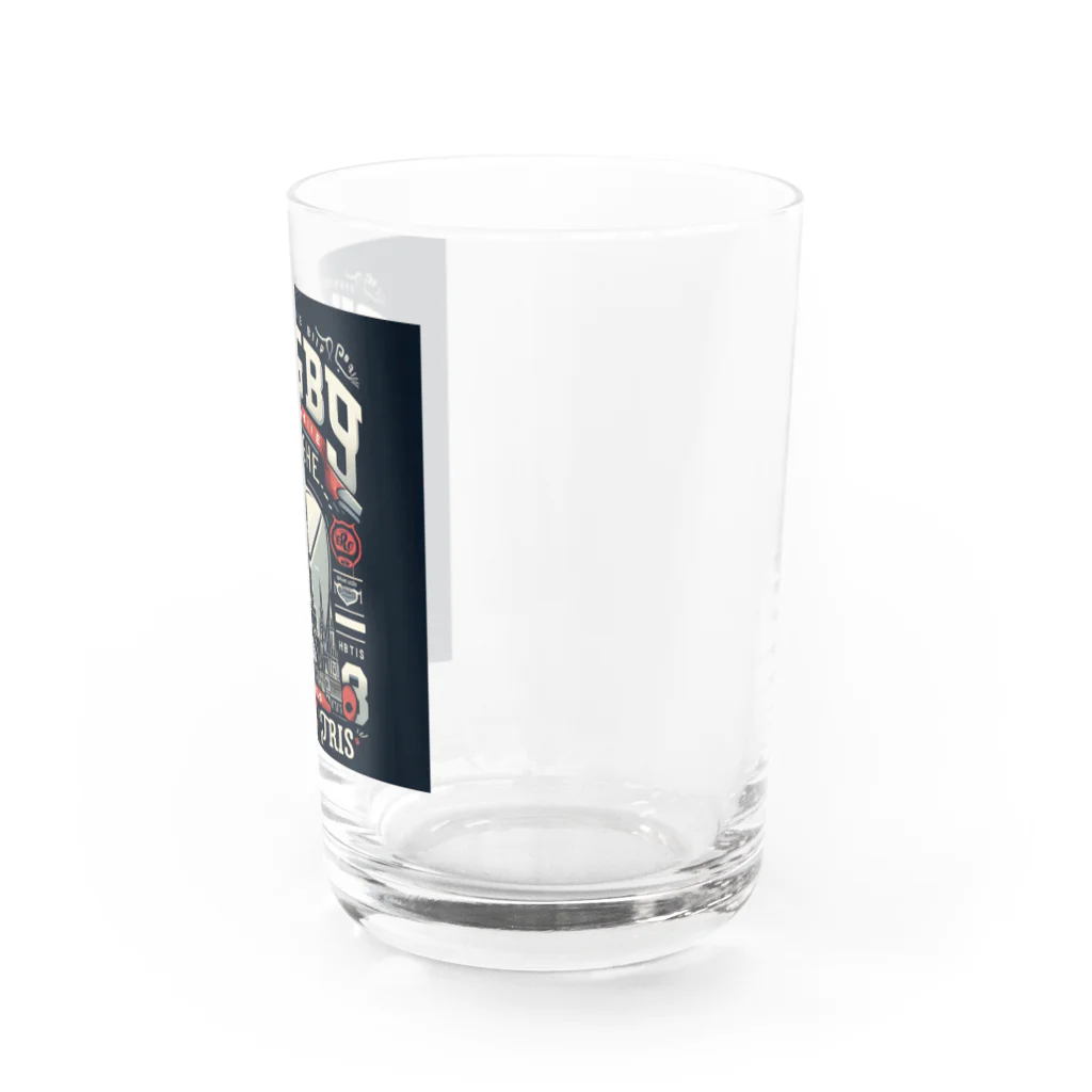 TrendWave Tokyoのラグビー×パリ Water Glass :right