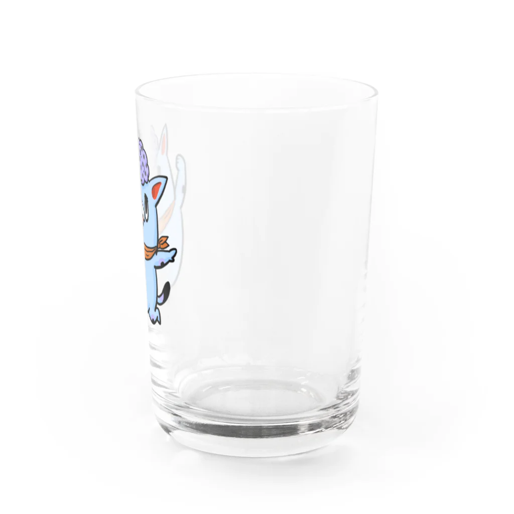 hoghornの招き猫 Water Glass :right