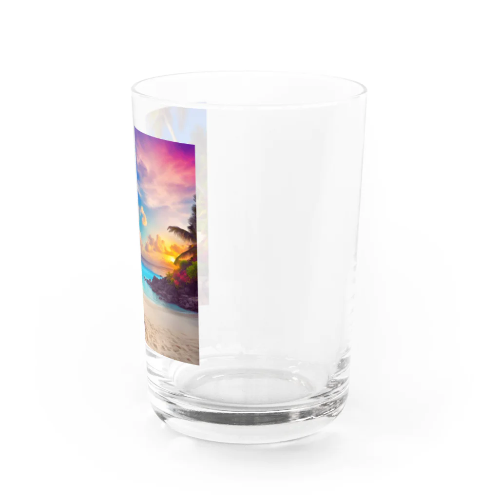 HOSHI-TANEKO🌠の🌊美しい海岸🏄✨ Water Glass :right