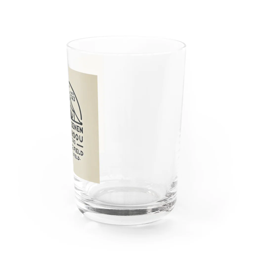  「パステルジオメトリックデザイン」 SHOPの歴史を感じる「コンデンゼネン シザイホウ」 Water Glass :right