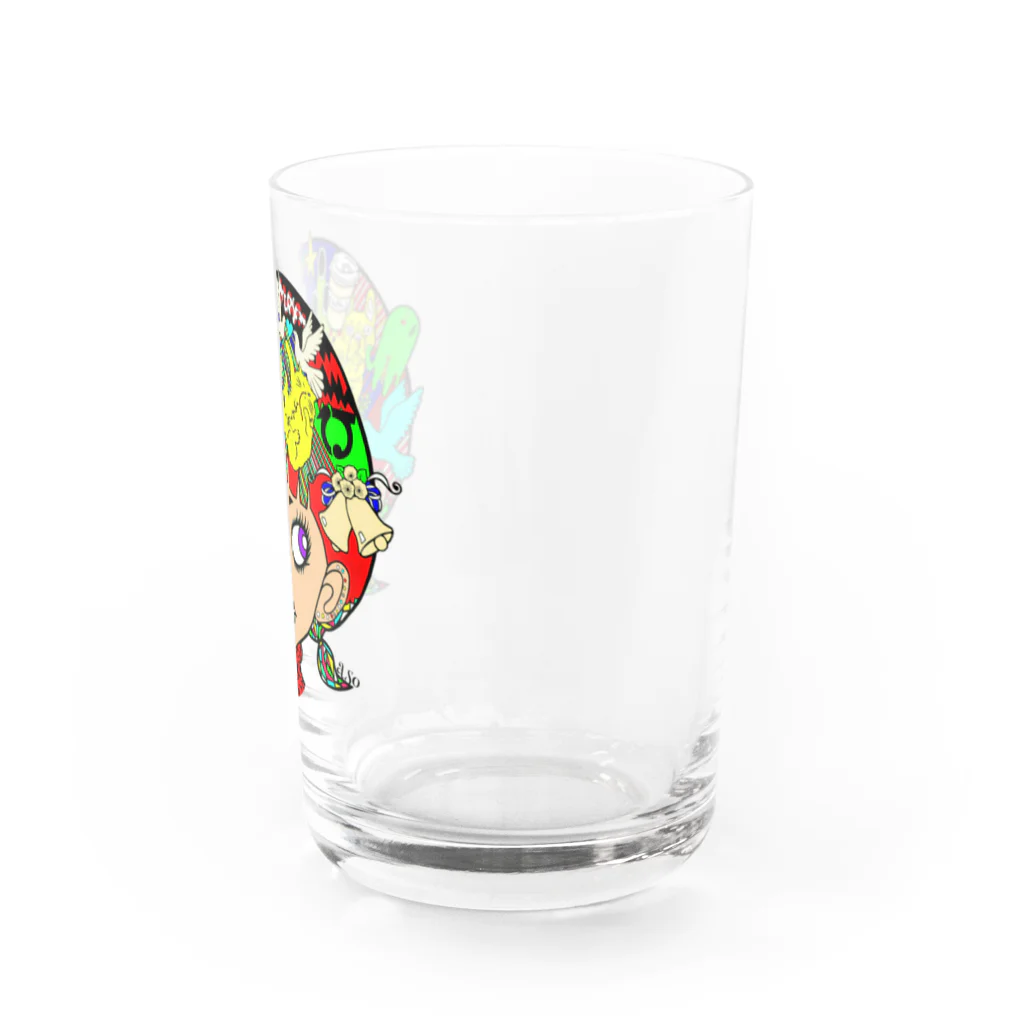 アソマサヤのペロンチョガール Water Glass :right