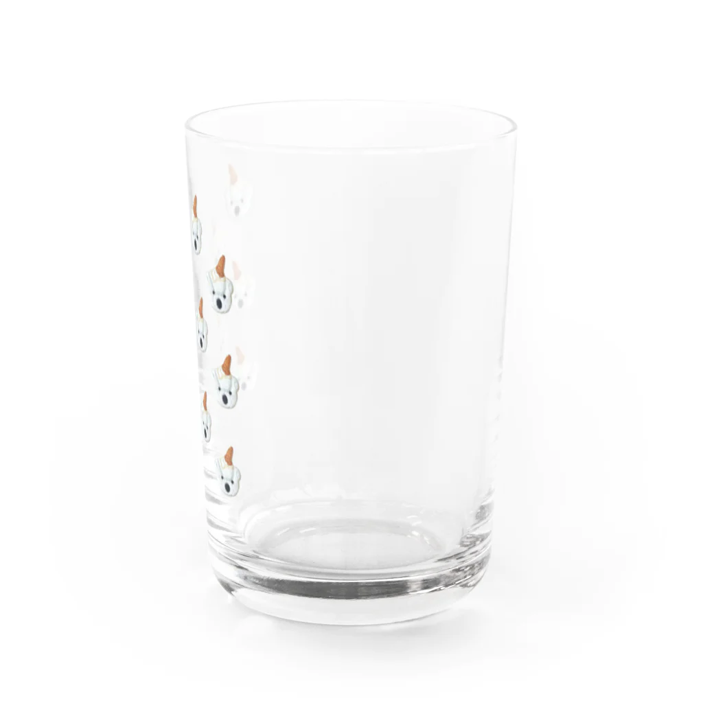 pulpy。の白くまアイスクリーム Water Glass :right