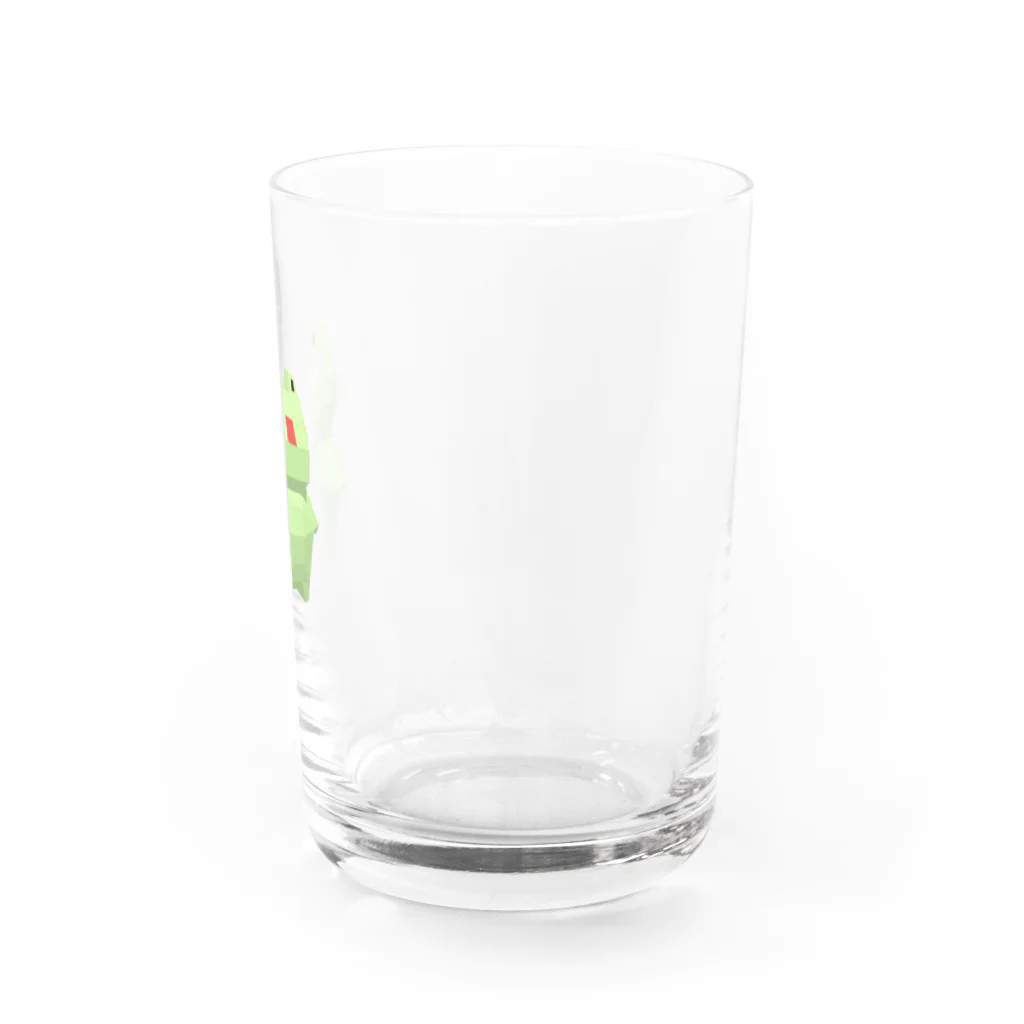 かえるのお店のポリゴンかえる Water Glass :right