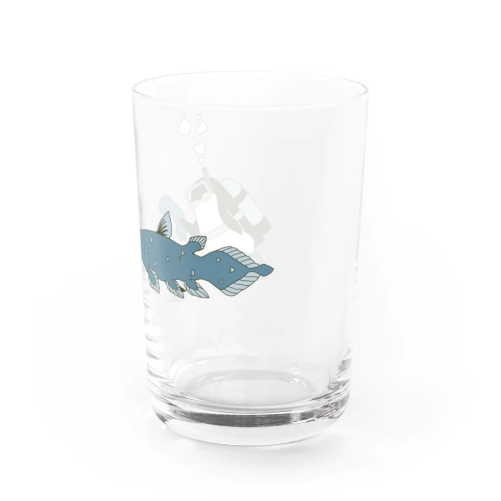 ムクのペンギンコール・うみのなか Water Glass :right