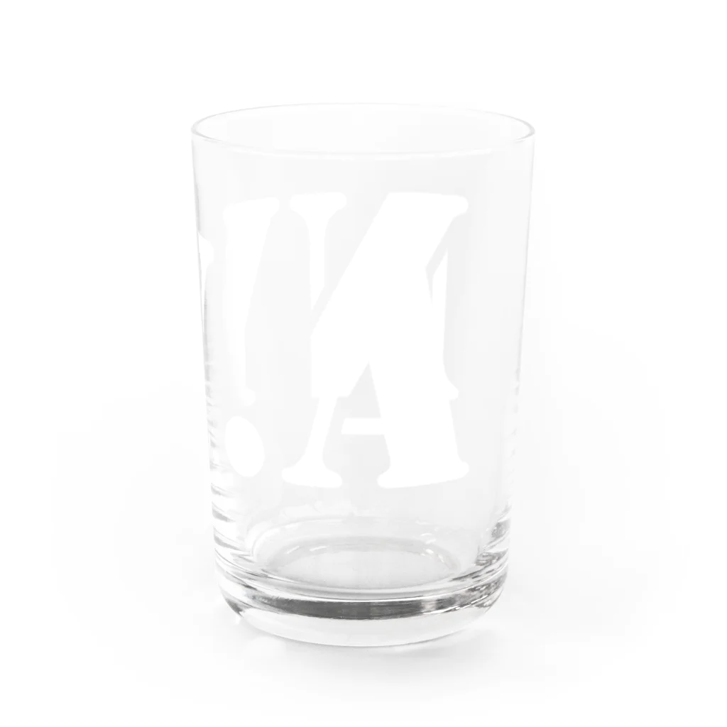 LUNARHOLIC STOREのエヌワイドットエー(通称「ニャ」) ・白 Water Glass :right