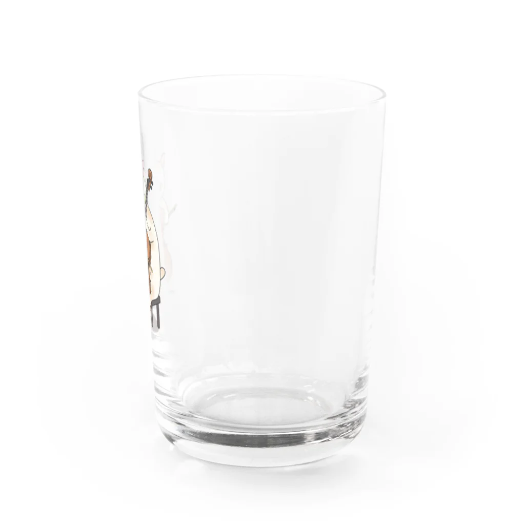 Ａｔｅｌｉｅｒ　Ｈｅｕｒｅｕｘのチェロを弾く猫 Water Glass :right