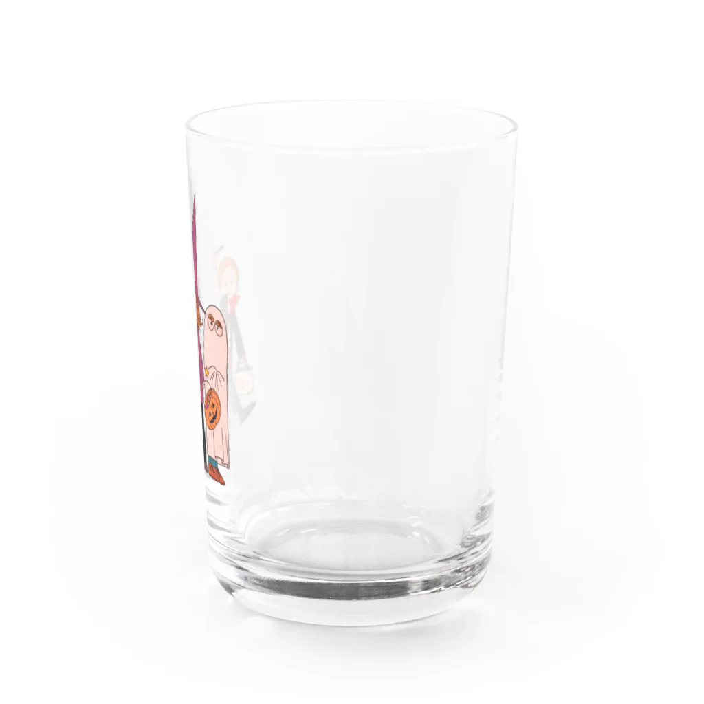 よのおみせのtrick or treat Water Glass :right