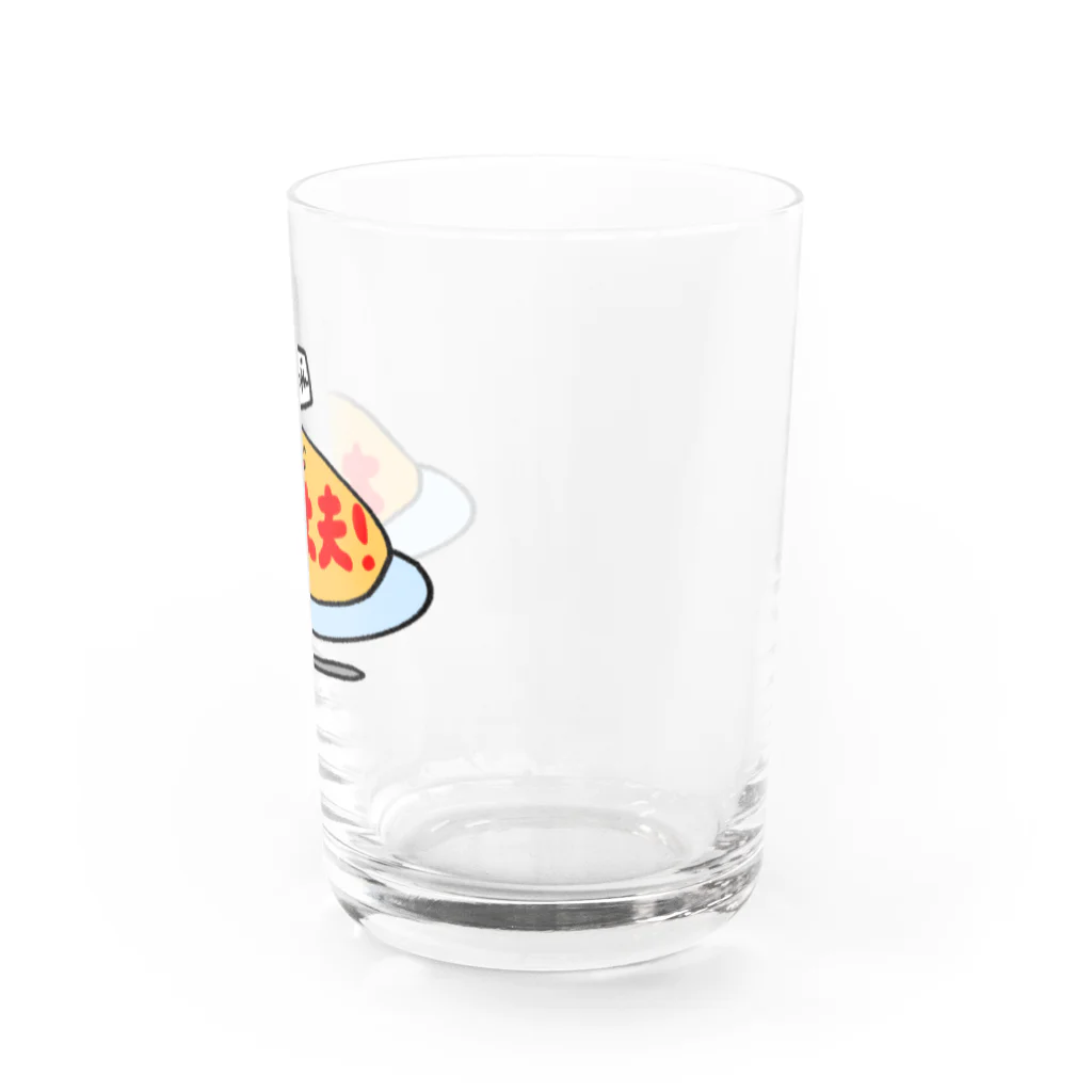 もしもし五島列島のオムライスのケチャップはいくらあってもいい Water Glass :right