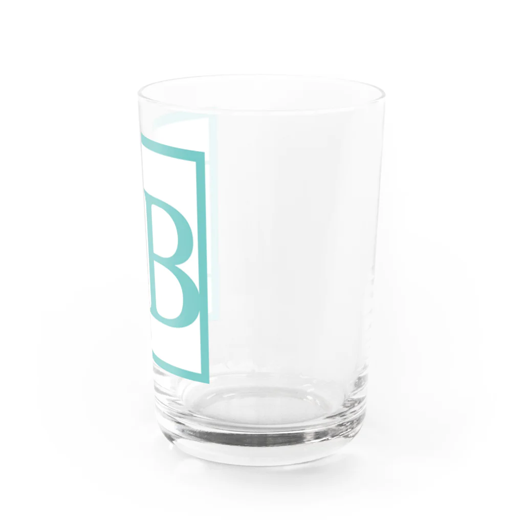 ユミオカ、どっと混む。の四角いEB Water Glass :right