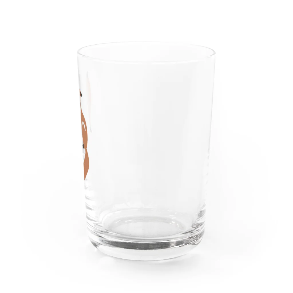 ツバメ堂のしっぽのおおきなキツネ Water Glass :right