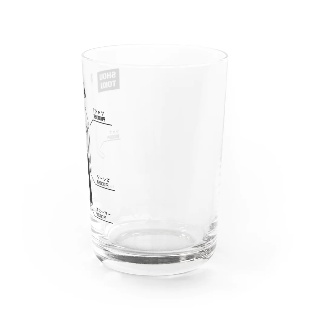 すとろべりーガムFactoryの聖徳太子 ショップの専属モデル Water Glass :right