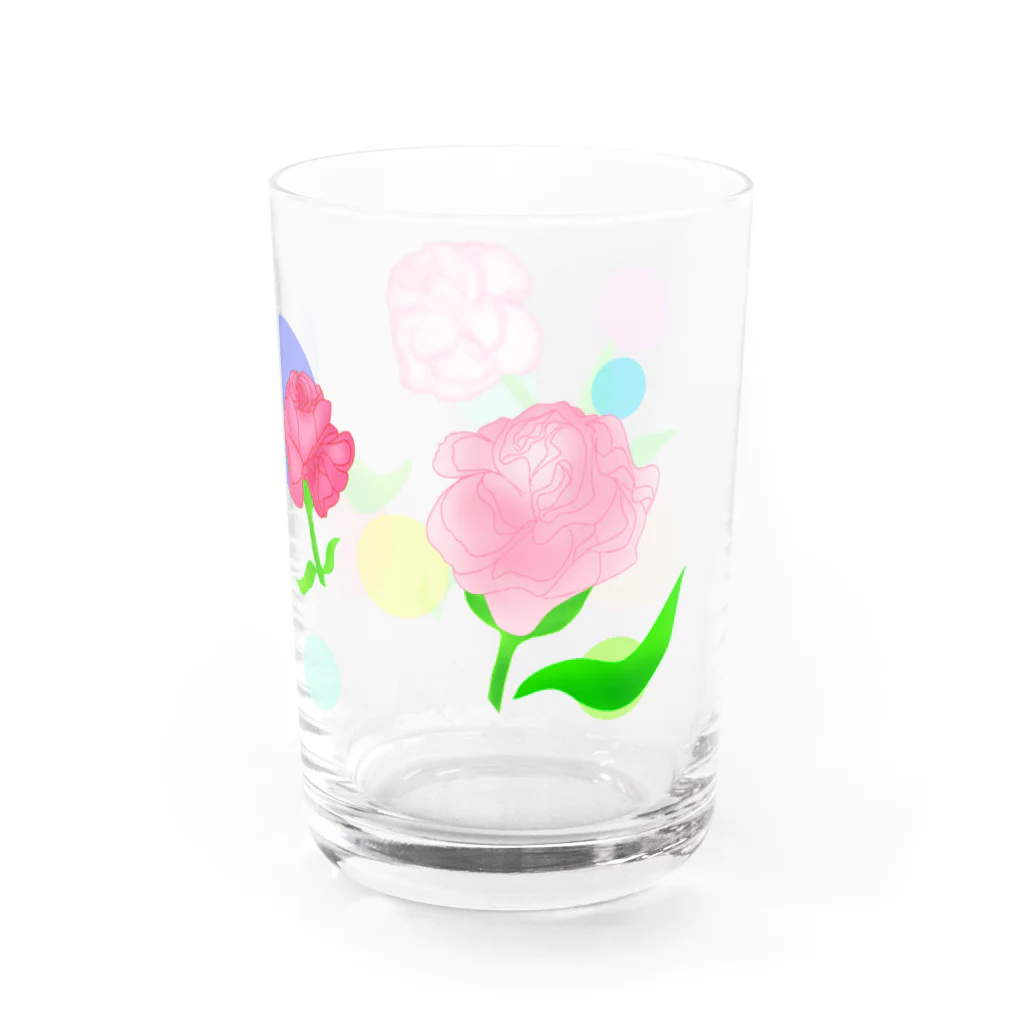 Lily bird（リリーバード）のカーネーションと水玉模様 Water Glass :right