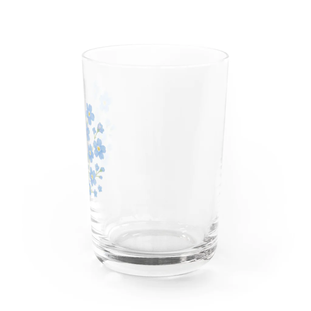 pluieeの勿忘草の花束 Water Glass :right