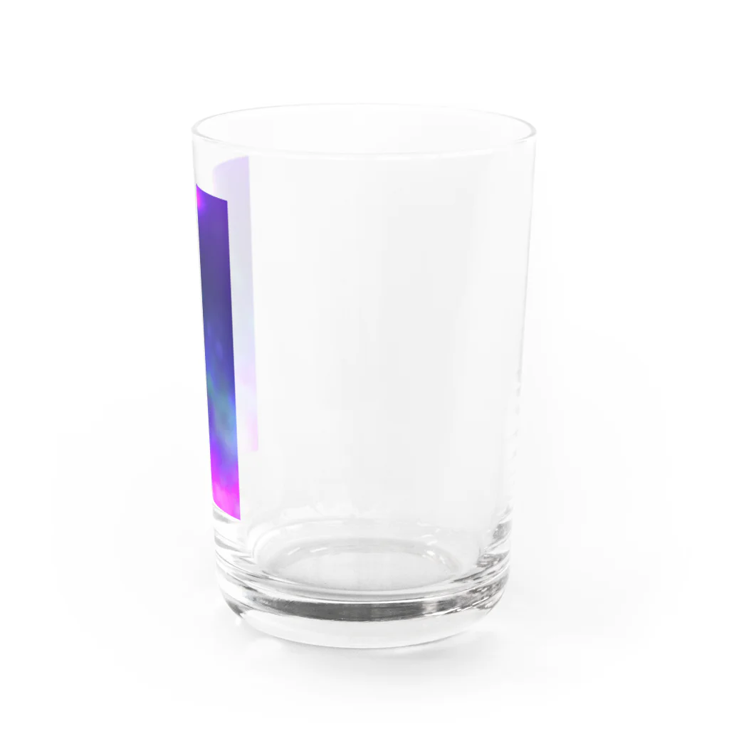 P→ONのむらさきうねうね Water Glass :right