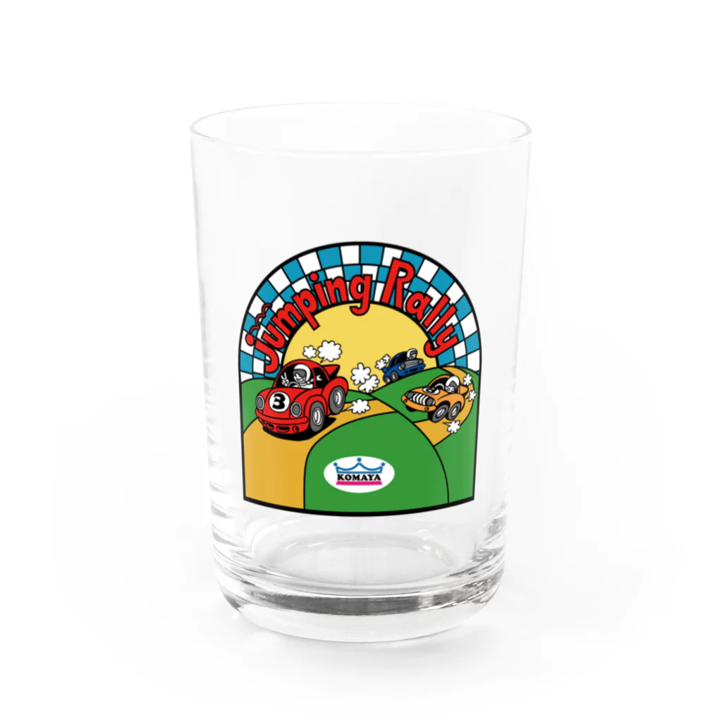 FrogPort（フロッグポート）のこまや ジャンピングラリー サイドアート Water Glass :right