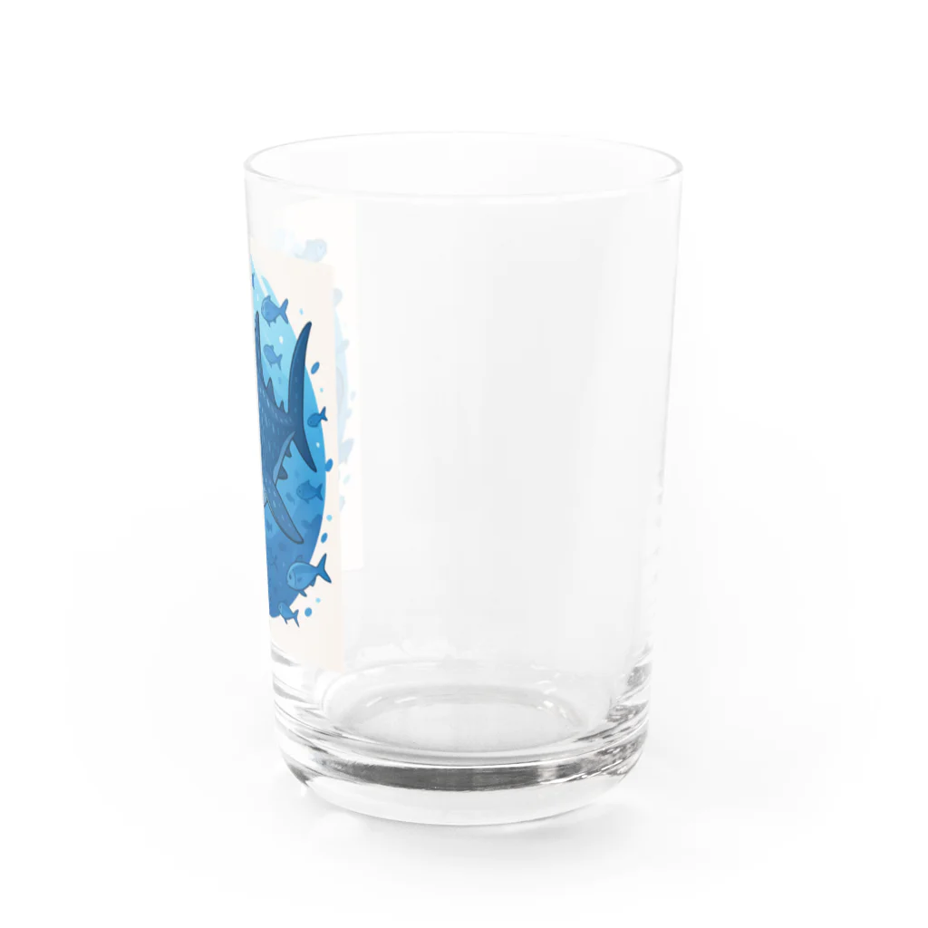 UMI no Palette（ウミのパレット）のジンベイ・スプラッシュ  Water Glass :right