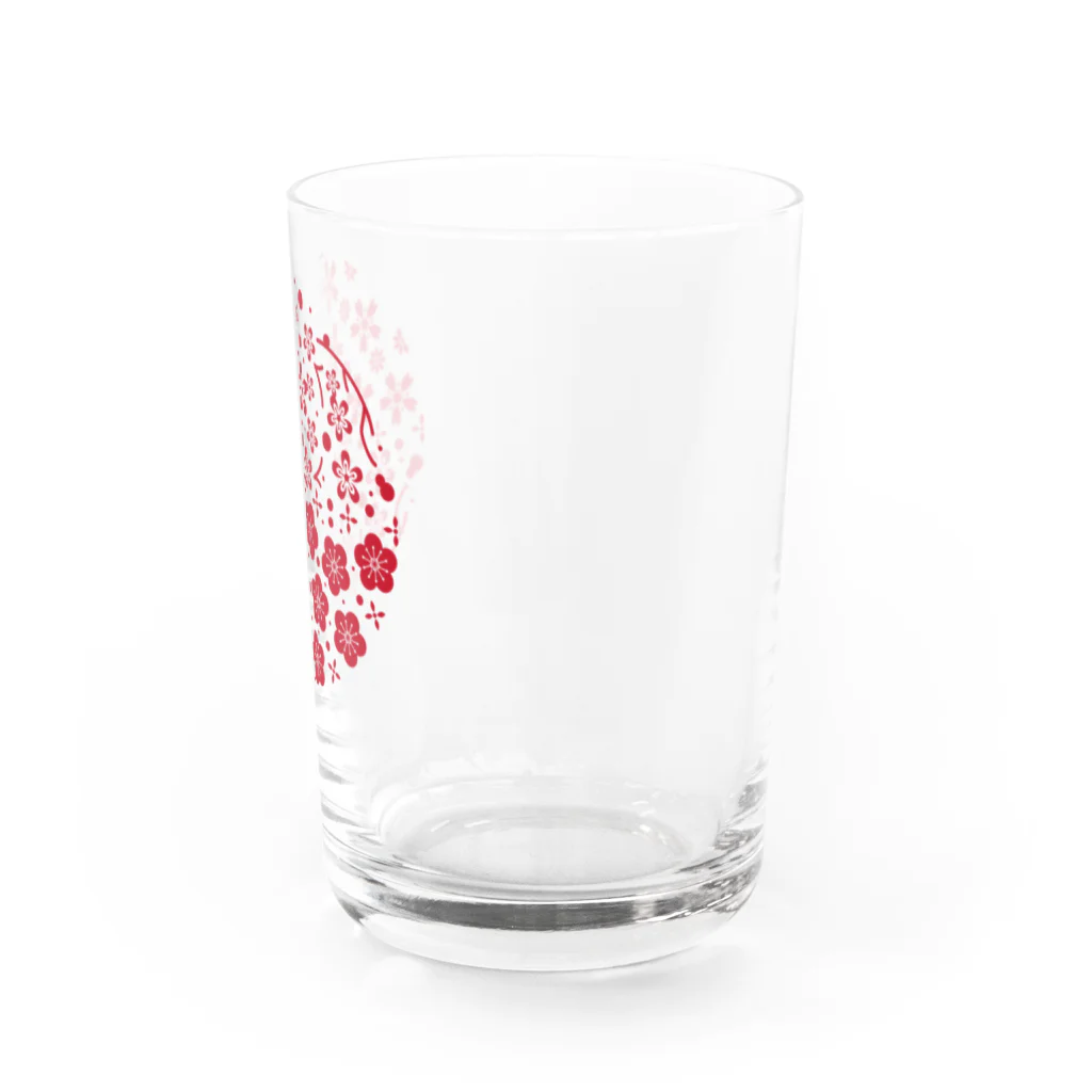 ジャパニーズスタンダードの華丸・桜と梅 Water Glass :right