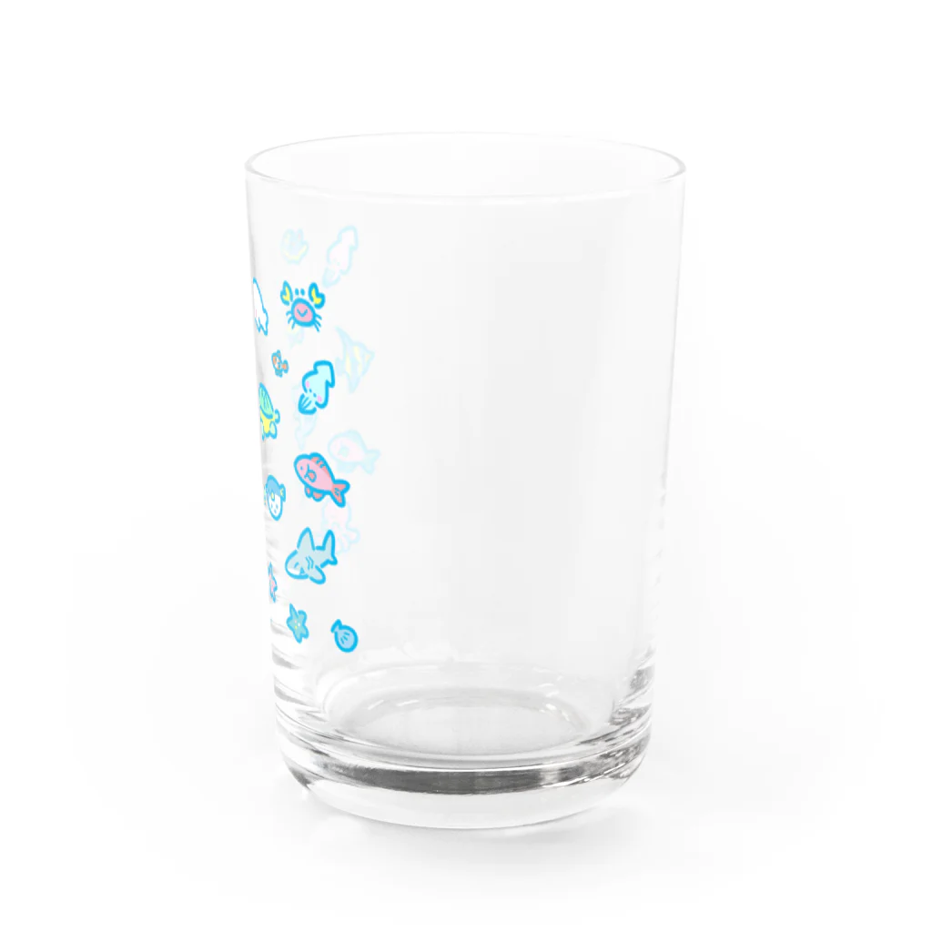 いちばんSHOPのうみのなかま Water Glass :right