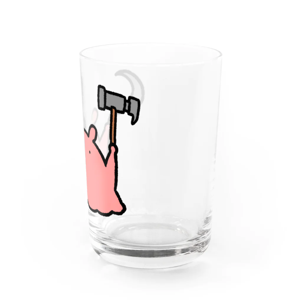 まいにちめんだこのお店の思想に癖のあるメンダコ Water Glass :right